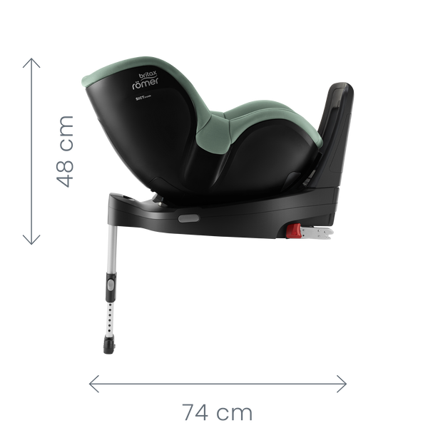Вид сбоку автокресла BRITAX RÖMER DUALFIX 5Z