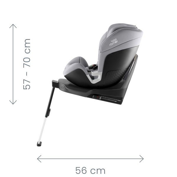 Автокресло BRITAX-ROMER SWIVEL, вид сбоку