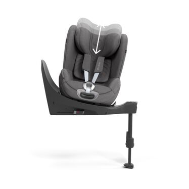 Регулировка подголовника автокресла Cybex Sirona T i-size