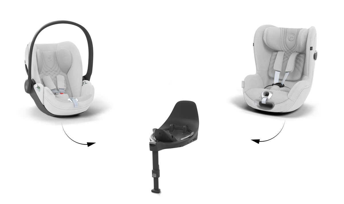 Автолюлька Cybex Cloud T i-Size в использовании