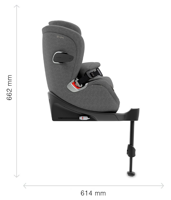 Схема установки автокресла Cybex Anoris T