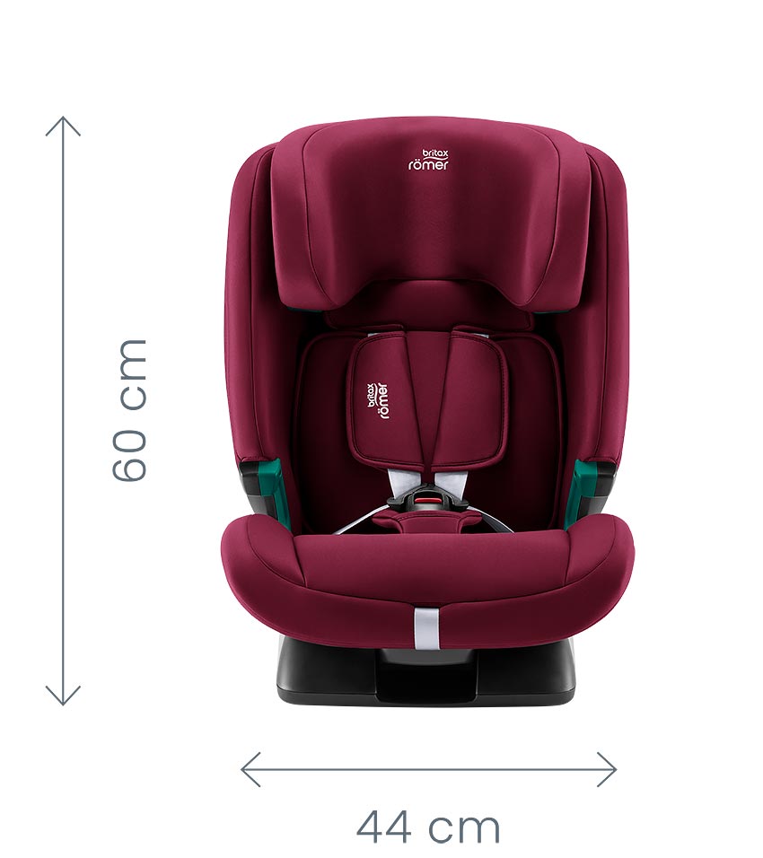 Автокресло Britax Römer Evolvafix, вид спереди